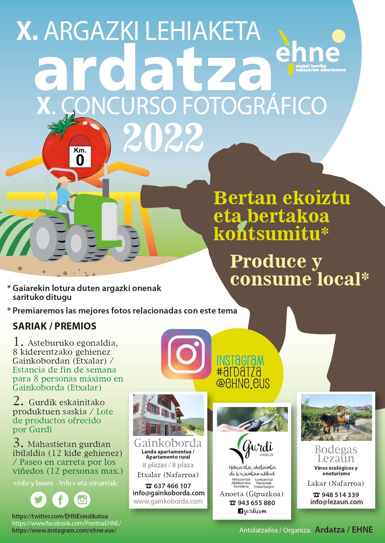 X. CONCURSO FOTOGRÁFICO: Produce y consume local
