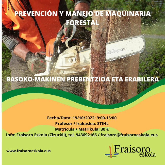 Prevención y manejo de maquinaria forestal